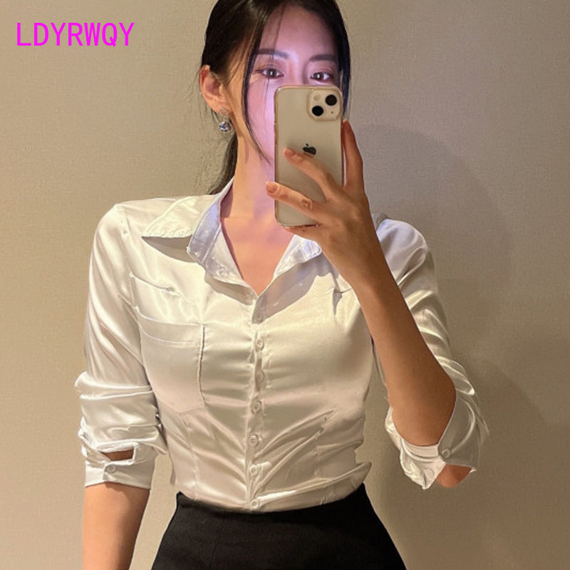 Shirt Camp Collar - Südkorea Herbst und Winter neuen Stil
