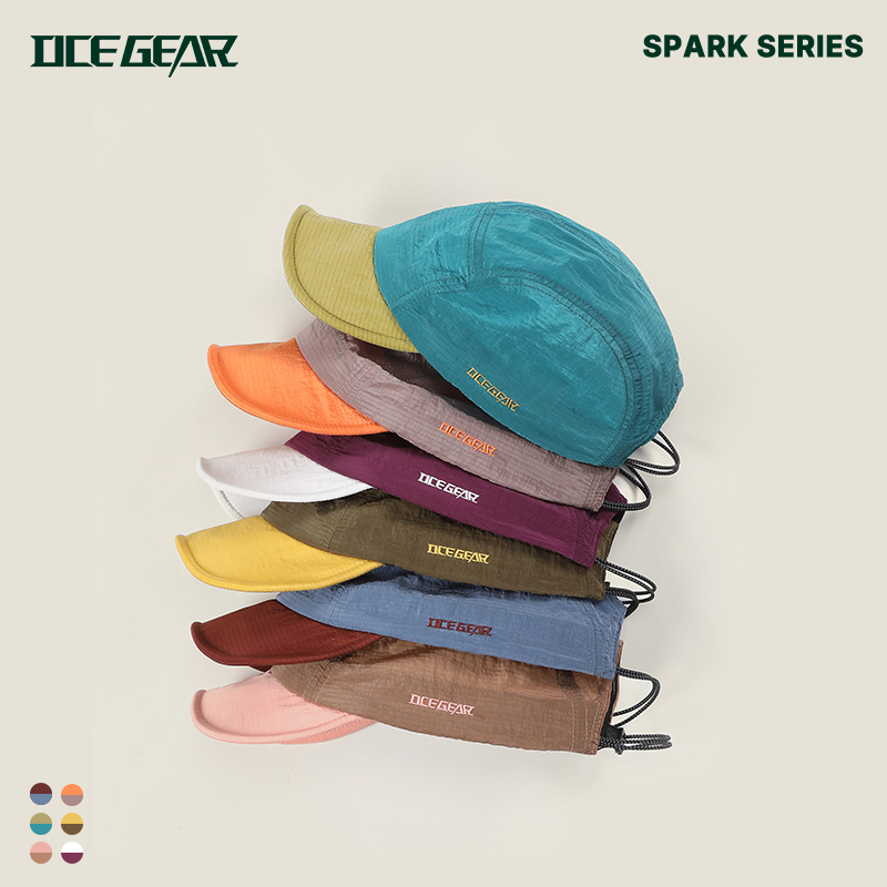Packable Hat Nylon - 30g Ultraleichte 5-Panel Wanderkappe Wasserabweisende Ripstop-Nylon