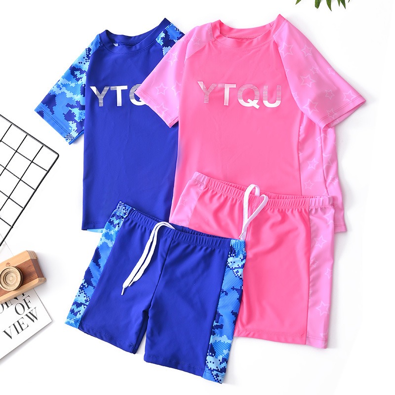 Swim Trunk Quick Dry - 2026 Kinder Zweiteiliger Badeanzug Jungen Schwimmshorts-Set