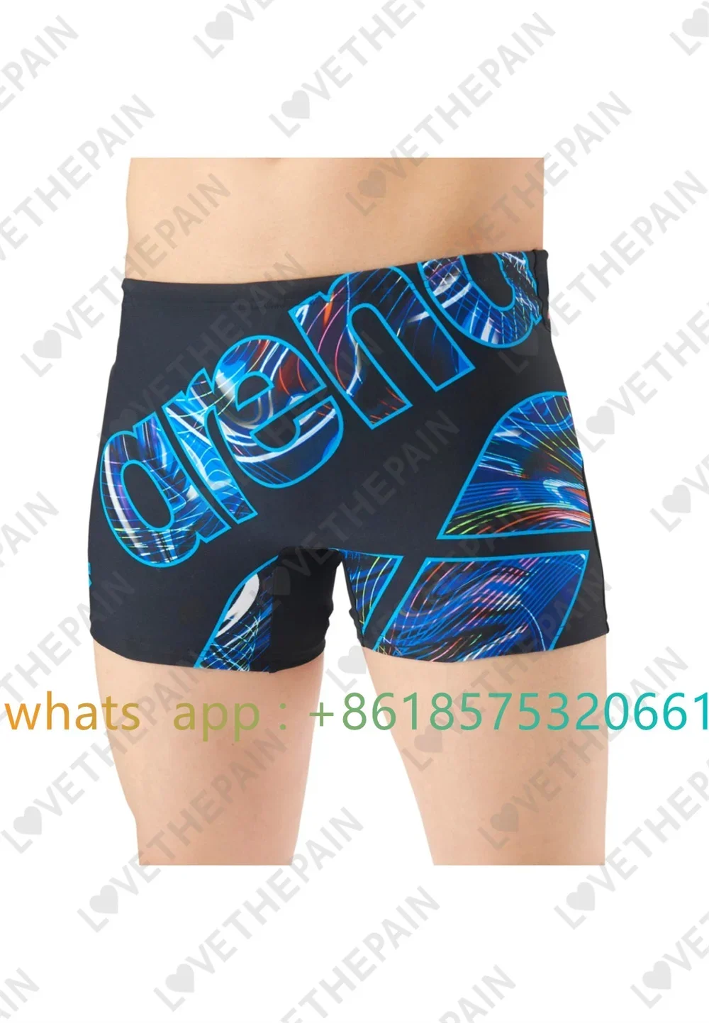 Swim Trunk Quick Dry - Herren Jammer Trainings-Badehose Shorts Strand-Tights Schnelltrocknende