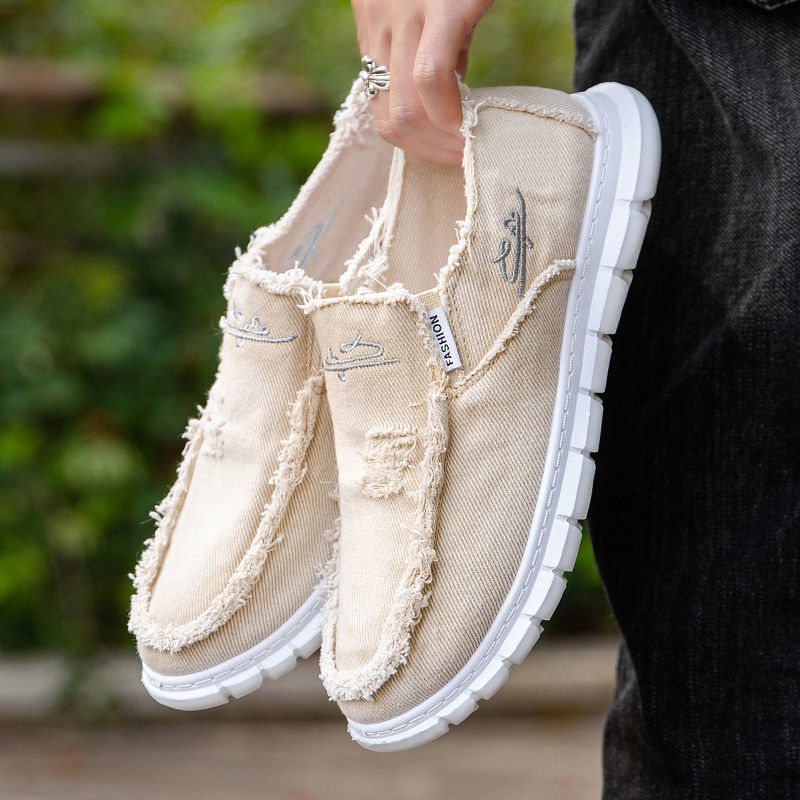 Espadrille Slip On - Segeltuchs chuhe für Herren Sommer atmungsaktive