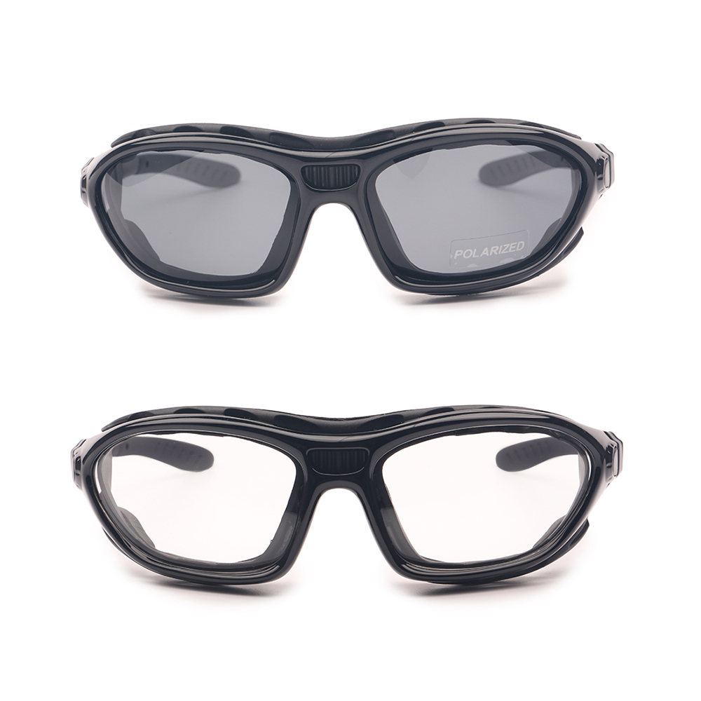 Sunglass Retainer Cord - Motorrad Brille Polarisierte Klar 2 Pairs
