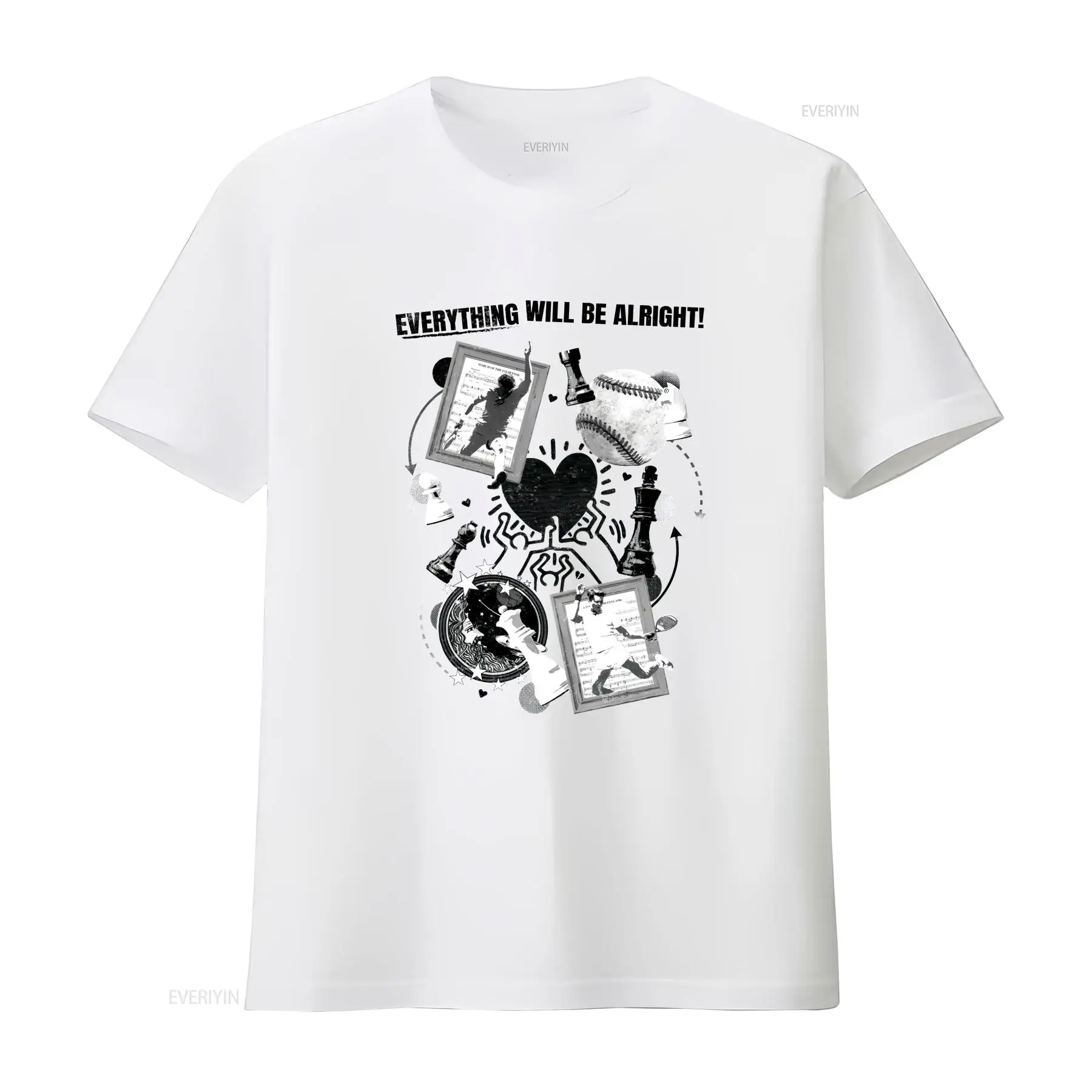 Tee Graphic Print - Falsettos Musical Inspired T-Shirt Vintage Washed