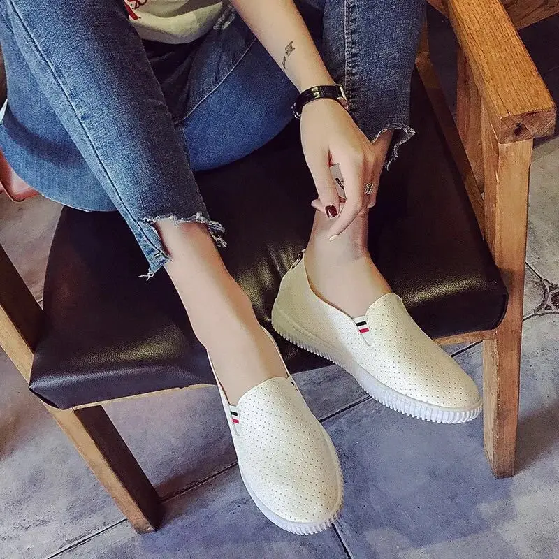 Frauen Turnschuhe Weiß Wohnung – Espadrille Slip On Bewertung und Preis