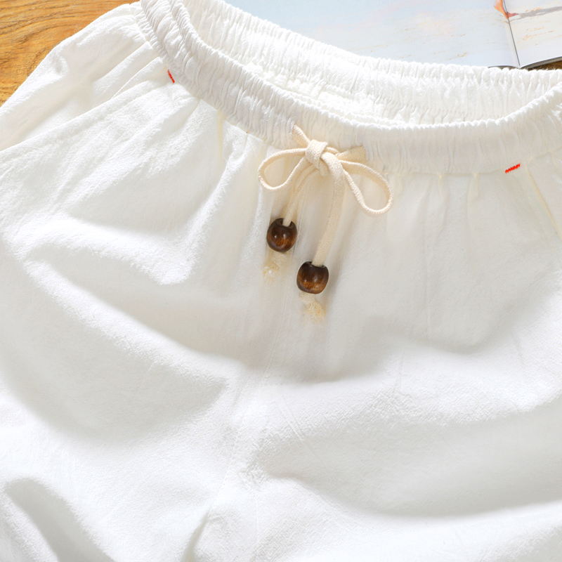 Marke männer sommer mode einfa – Short Linen Drawstring Bewertung und Preis
