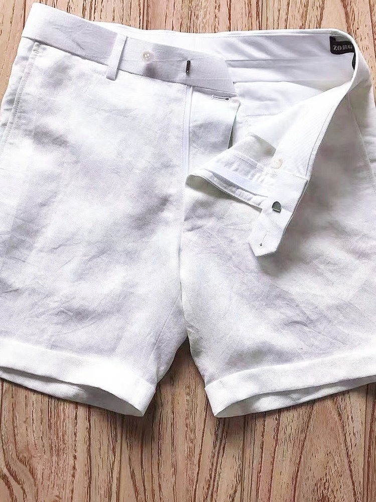 Modische Herren Business Somme – Short Linen Drawstring Bewertung und Preis