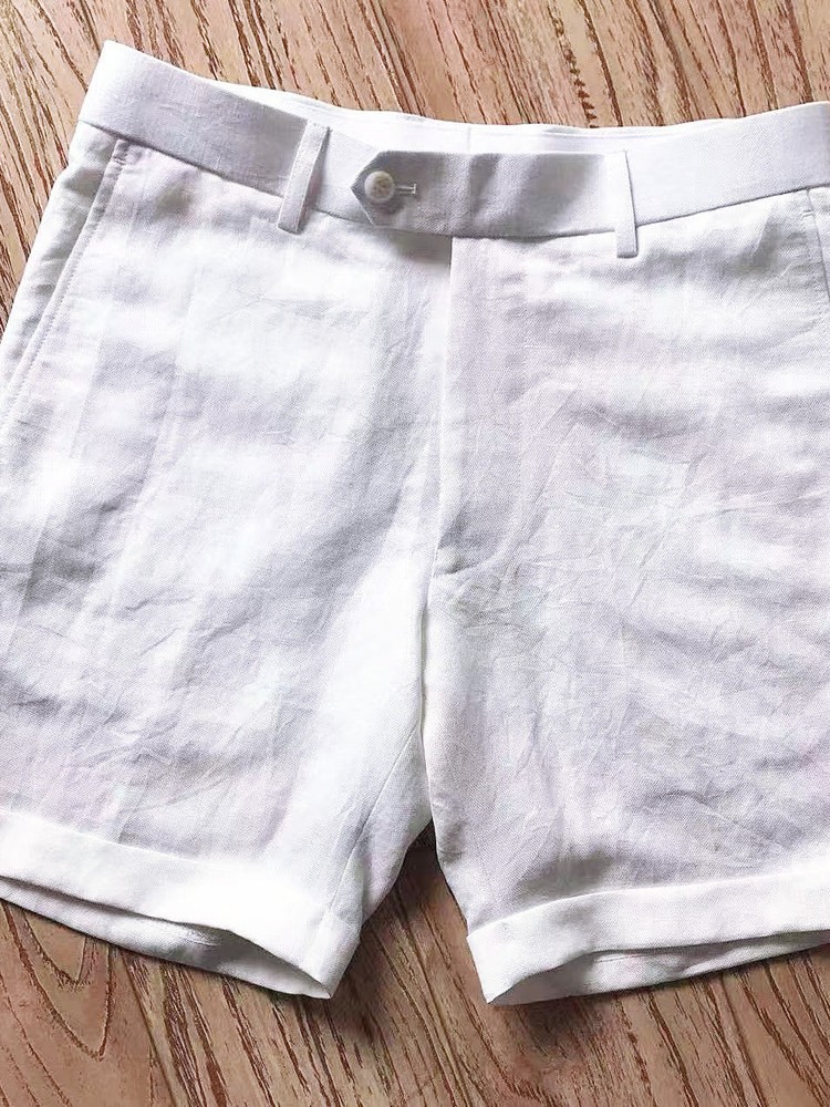 Modische Herren Business Somme – Short Linen Drawstring Bewertung und Preis