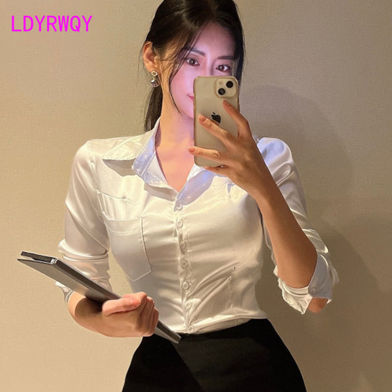 Südkorea Herbst und Winter neu – Shirt Camp Collar Bewertung und Preis