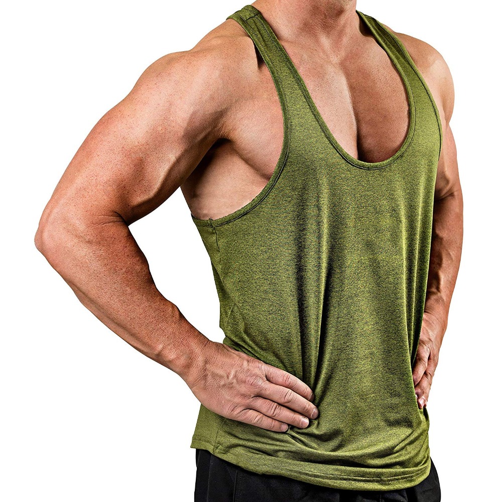 Herren Fitness Einfarbiges V-A – Tank Top Muscle Bewertung und Preis