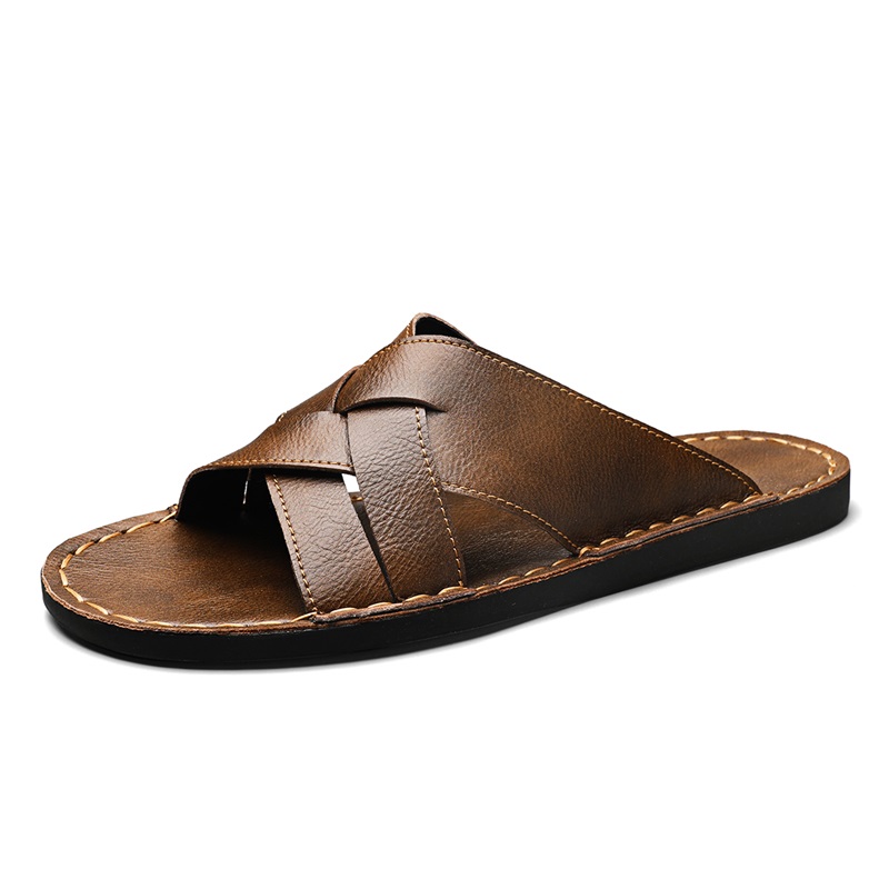 Modische Herren-Hausschuhe aus – Flip Flop Leather Men Bewertung und Preis