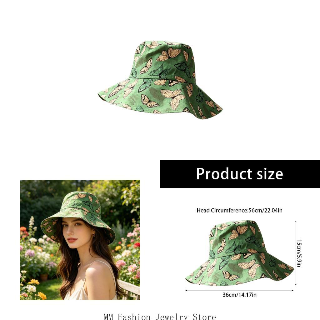 Grün bedruckter Fischerhut aus – Packable Hat Nylon Bewertung und Preis