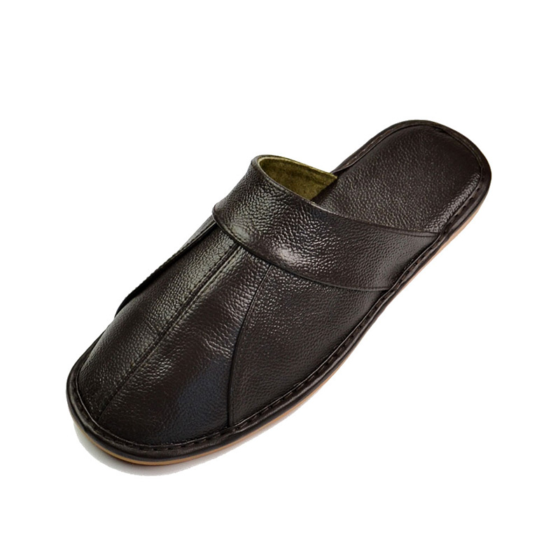 Mntrerm Frühling Slip Auf Männ – Flip Flop Leather Men Bewertung und Preis