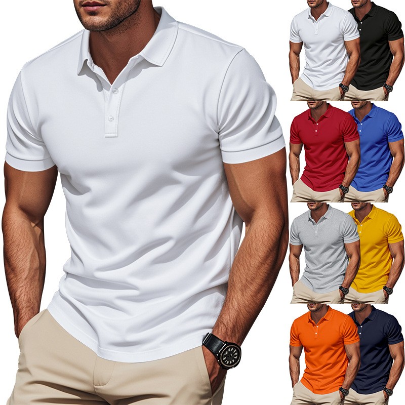 Lässiges Slim-Fit Hemd Kurzarm – Polo Shirt Pique Bewertung und Preis