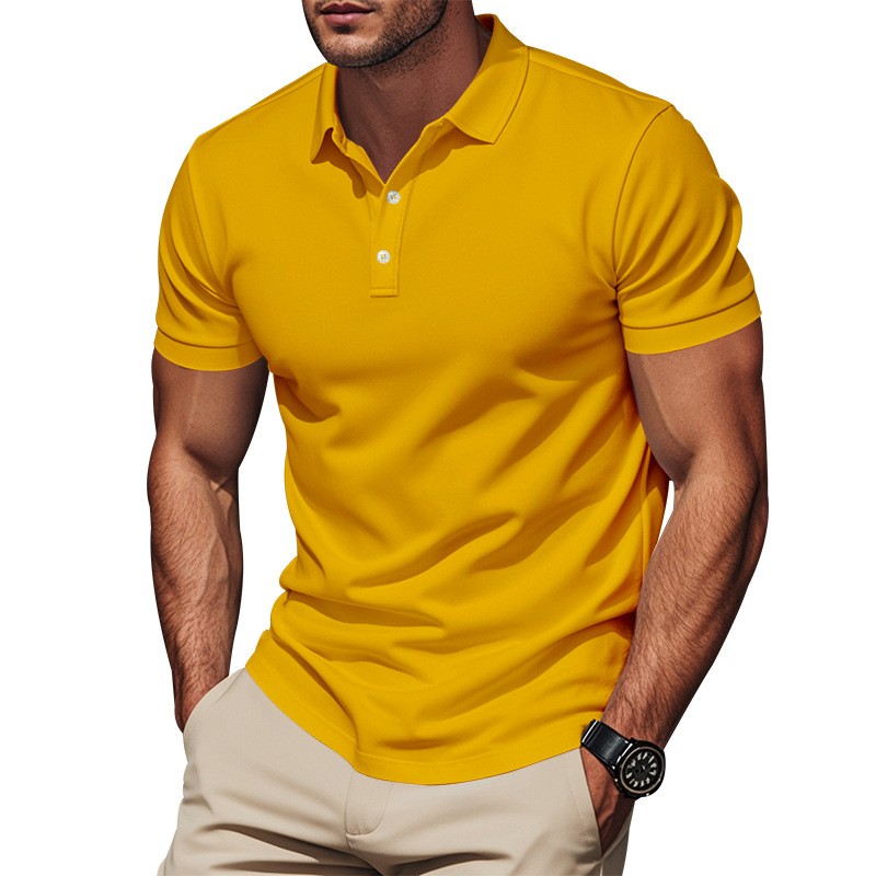 Lässiges Slim-Fit Hemd Kurzarm – Polo Shirt Pique Bewertung und Preis