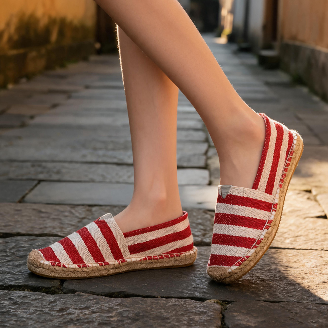 Sommer Herbst Damen Canvas-Sch – Espadrille Slip On Bewertung und Preis