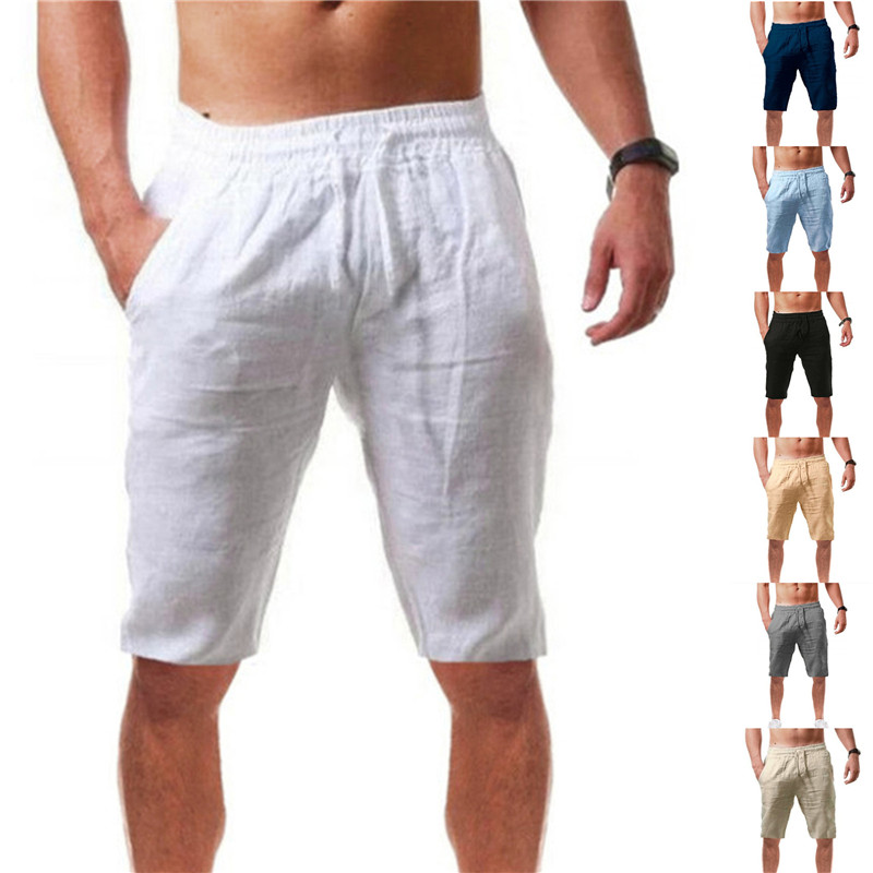 2026 Neue Herren Baumwoll-Shor – Short Linen Drawstring Bewertung und Preis