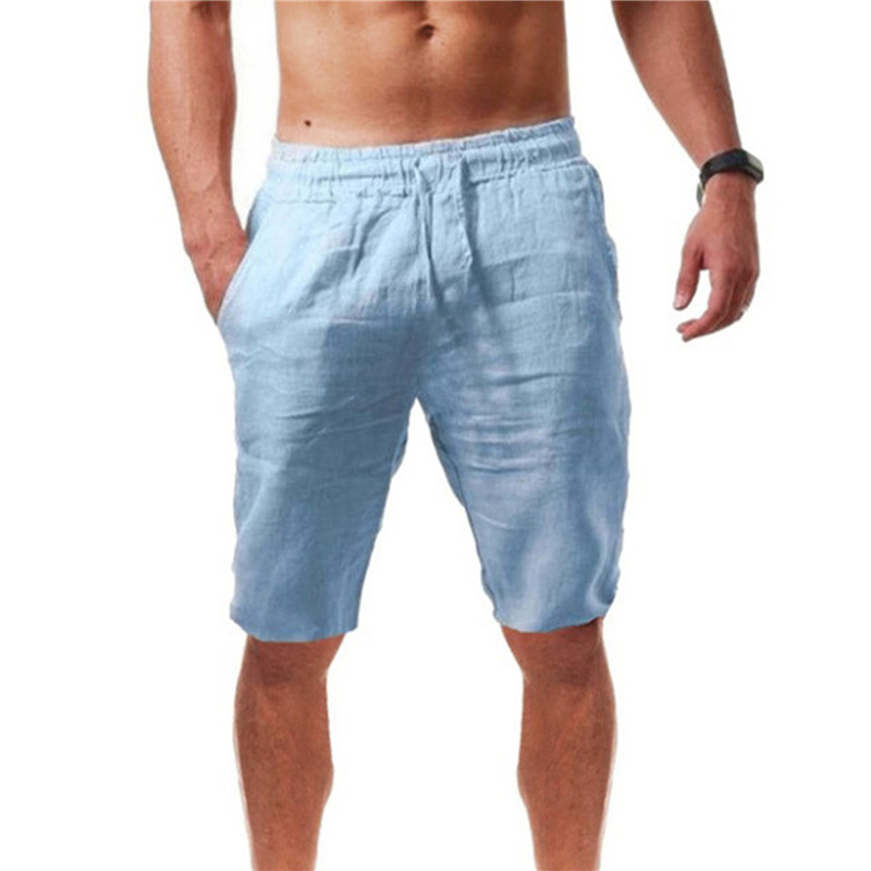2026 Neue Herren Baumwoll-Shor – Short Linen Drawstring Bewertung und Preis
