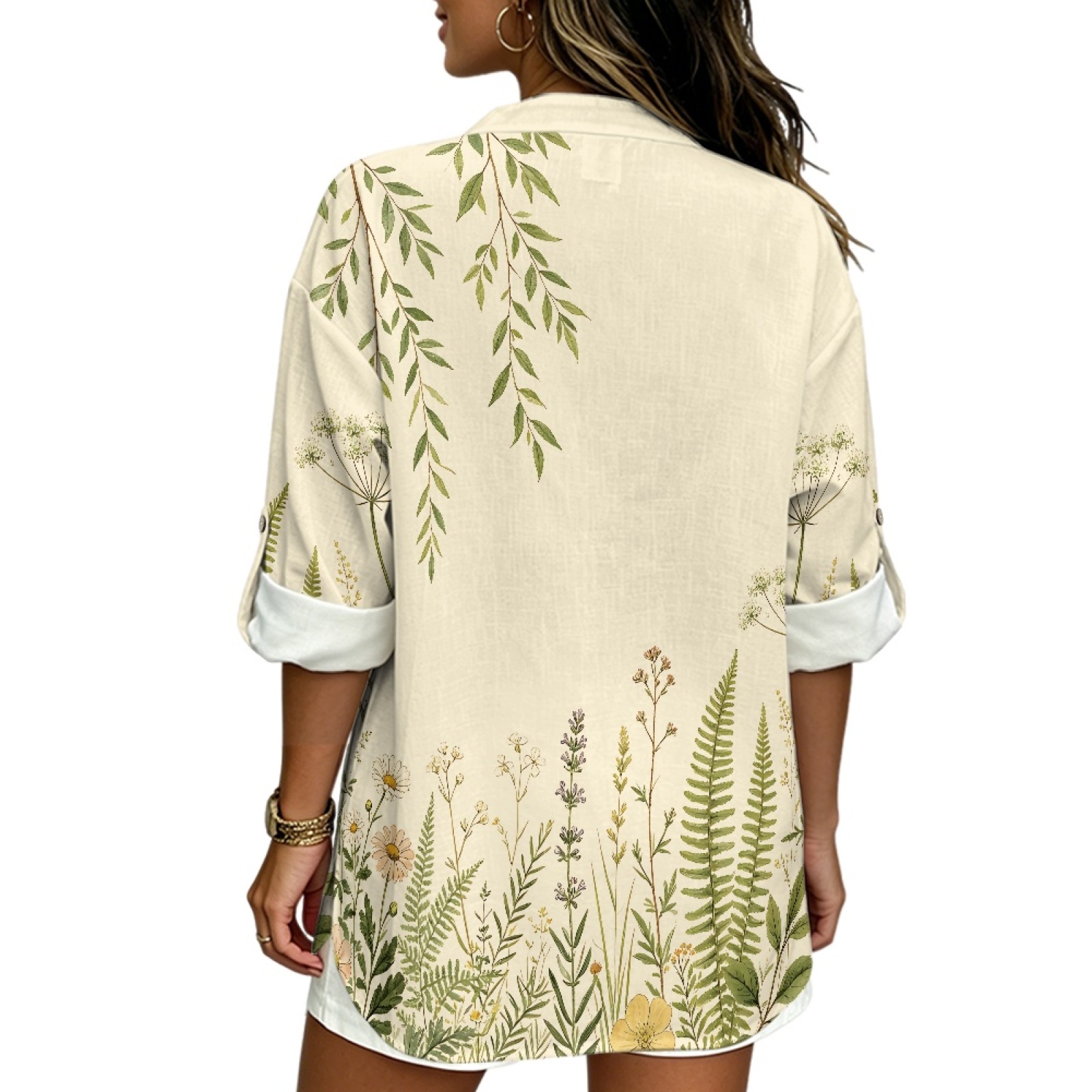 INSTANTARTS Damen-Leinenhemd m – Linen Shirt Breathable Bewertung und Preis