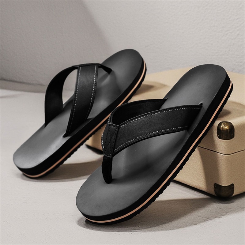 Herren Vintage Flip-Flops aus  – Flip Flop Leather Men Bewertung und Preis