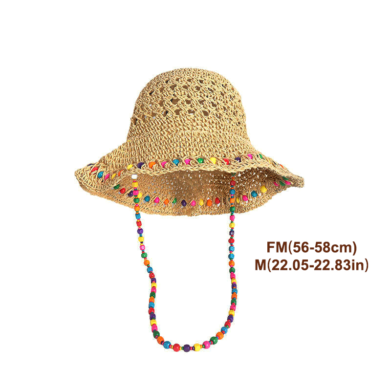 Retro Vielseitiger Hohler Stro – Bucket Hat Straw Bewertung und Preis