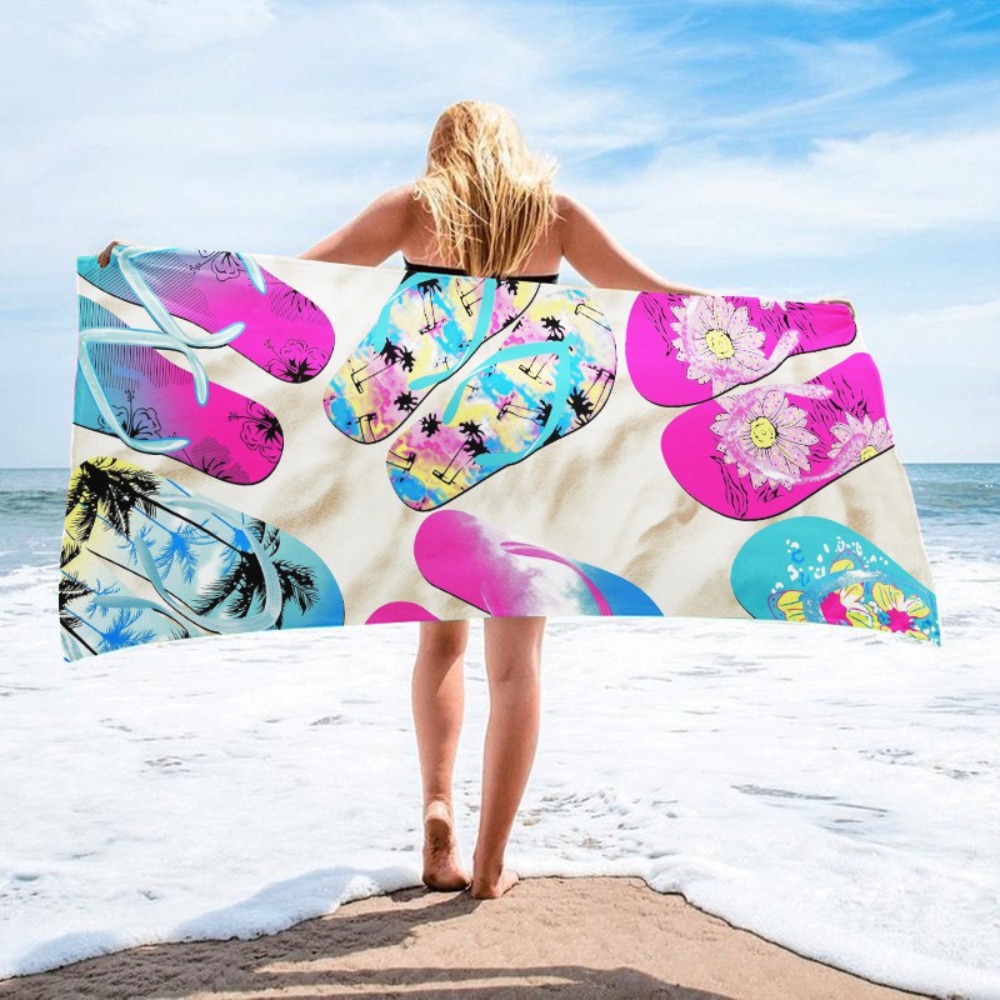 1 Stück Großes Strandtuch Mikr – Beach Towel Large Bewertung und Preis