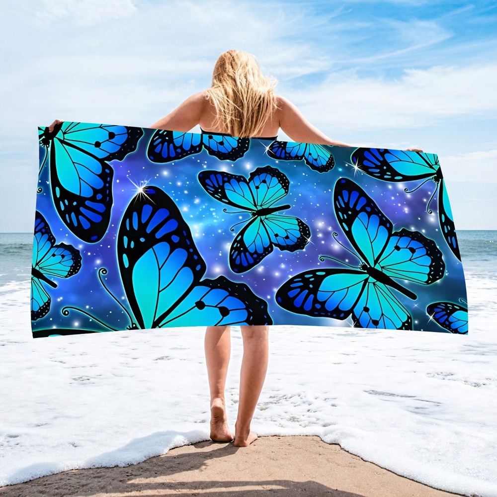 1 Stück Großes Strandtuch Mikr – Beach Towel Large Bewertung und Preis