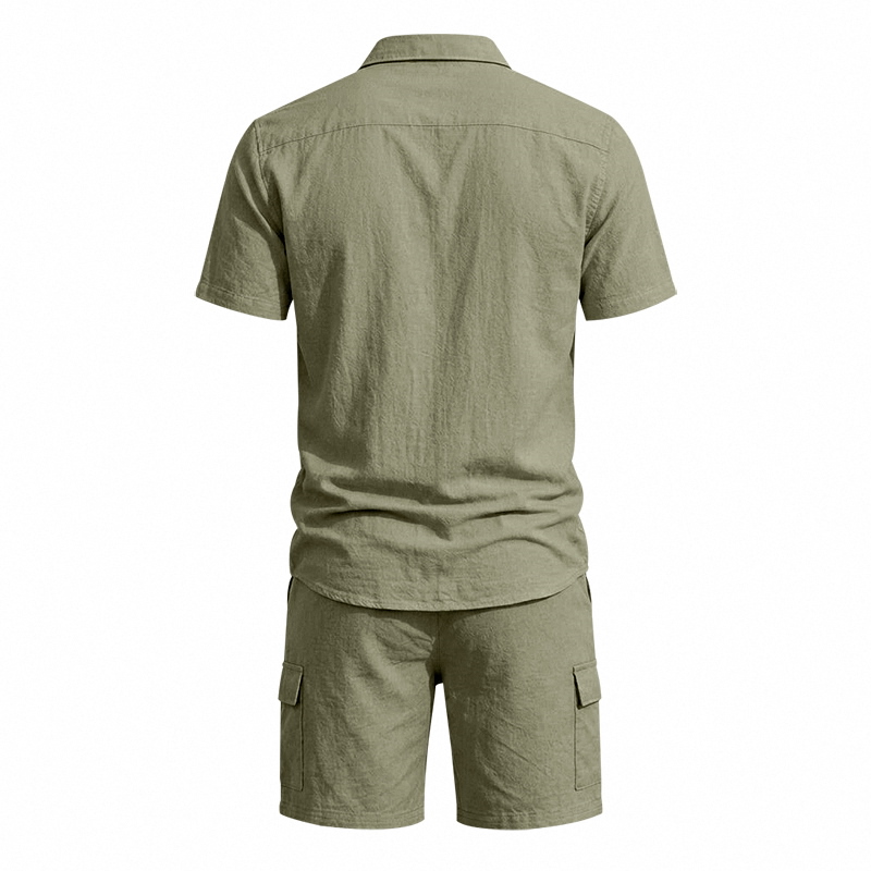 Herren Sommer Amerikanisches L – Linen Shirt Breathable Bewertung und Preis
