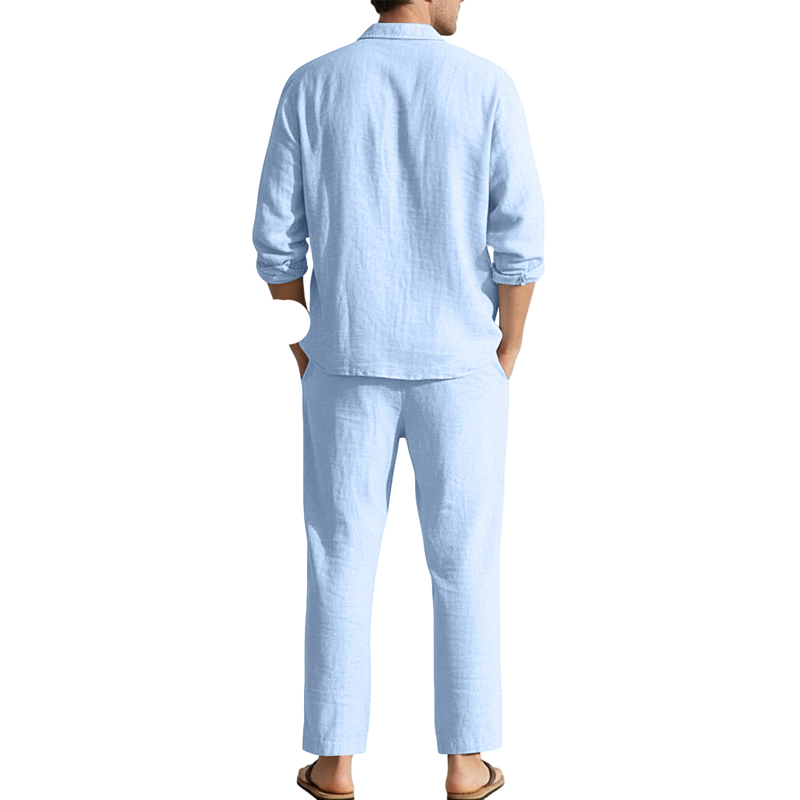 Frühling Sommer Leinen Freizei – Linen Shirt Breathable Bewertung und Preis