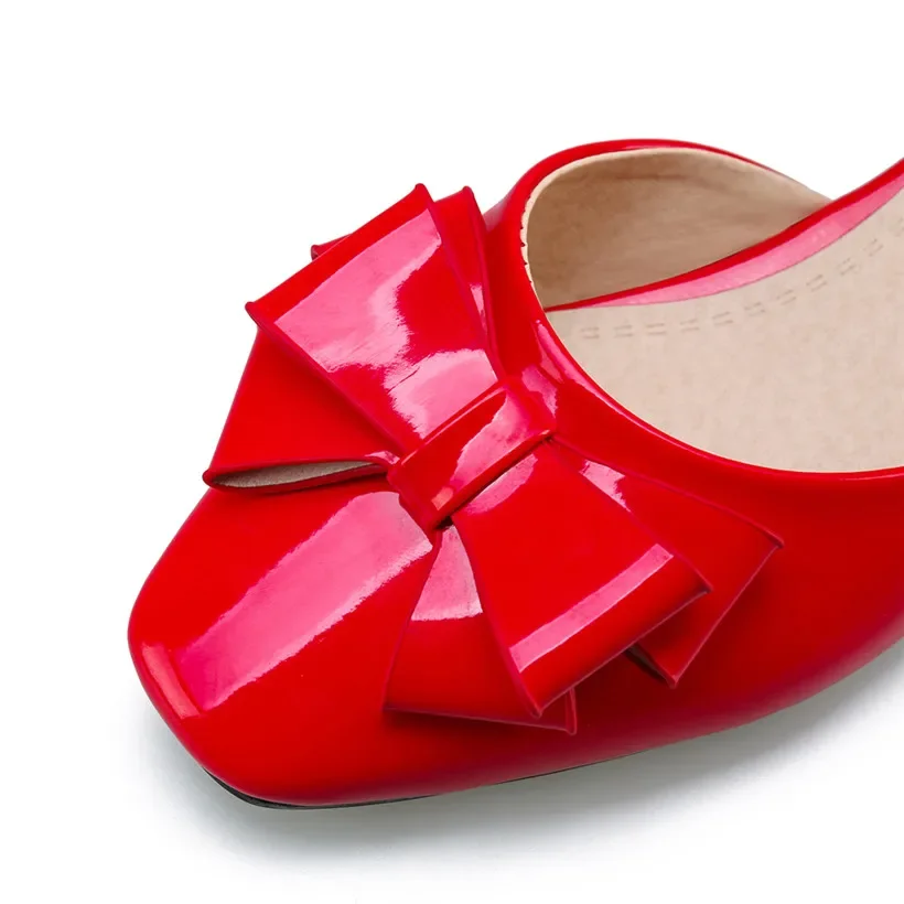 Große Größen Damen Bowtie Pump – Casual Sandal Leather Bewertung und Preis